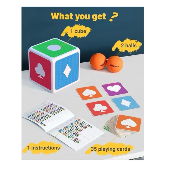 Oazoxcx Ball Bouncing Skill Game Teen Indoor Outdoor Wrist Twisting Game NEW - Picture 4 of 13